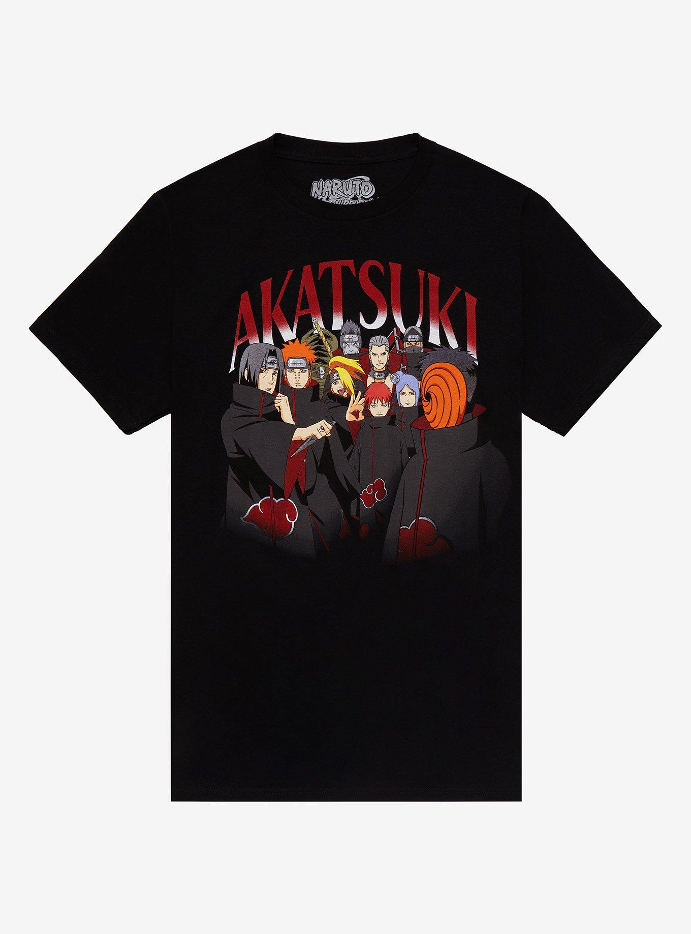 Naruto Shippuden Akatsuki Collage T-Shirt | Hot Topic