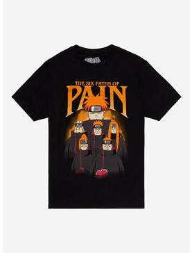 Plus Size Naruto Shippuden Six Paths Of Pain Collage T-Shirt, , hi-res