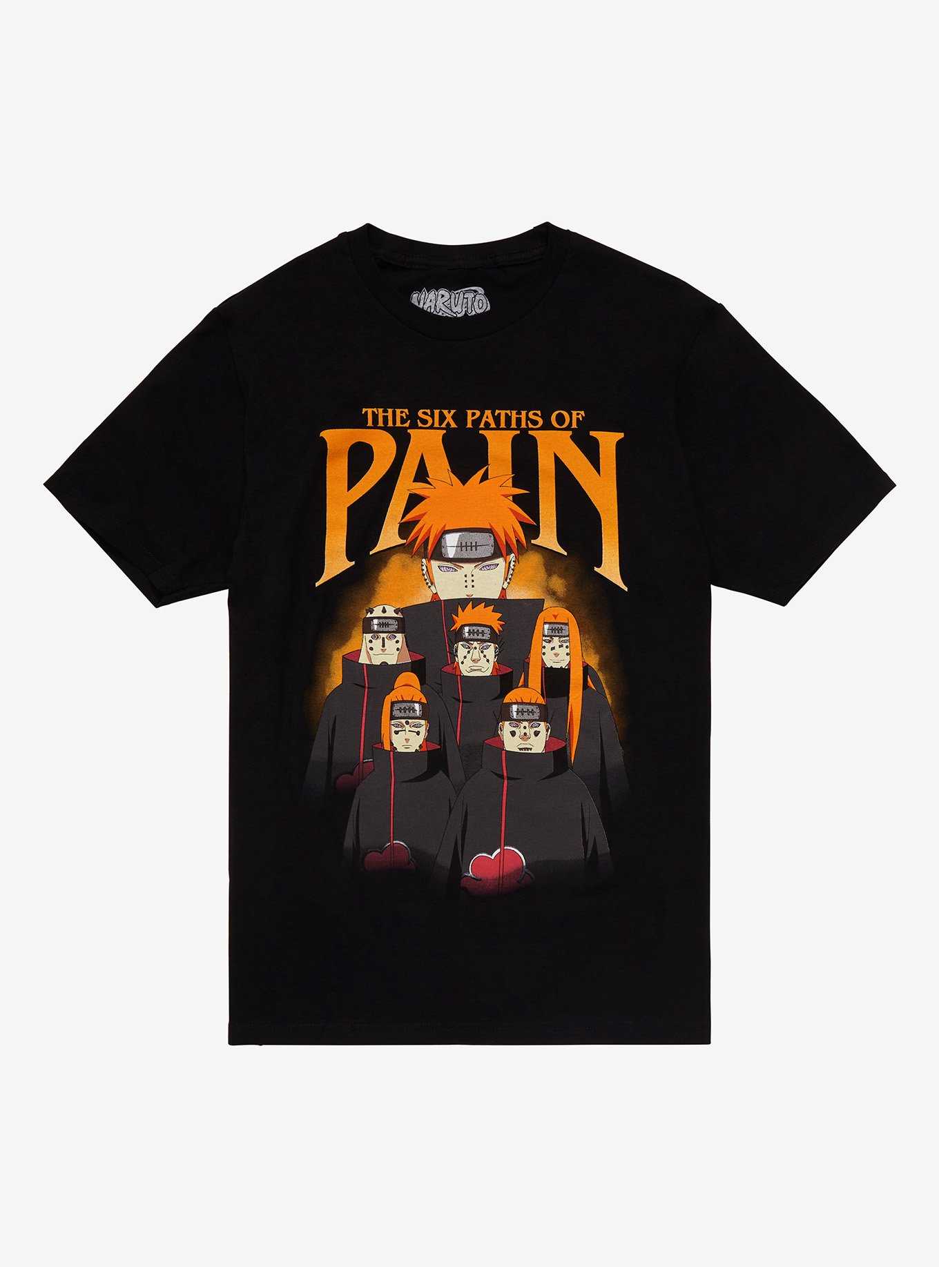 Naruto Shippuden Six Paths Of Pain Collage T-Shirt, , hi-res