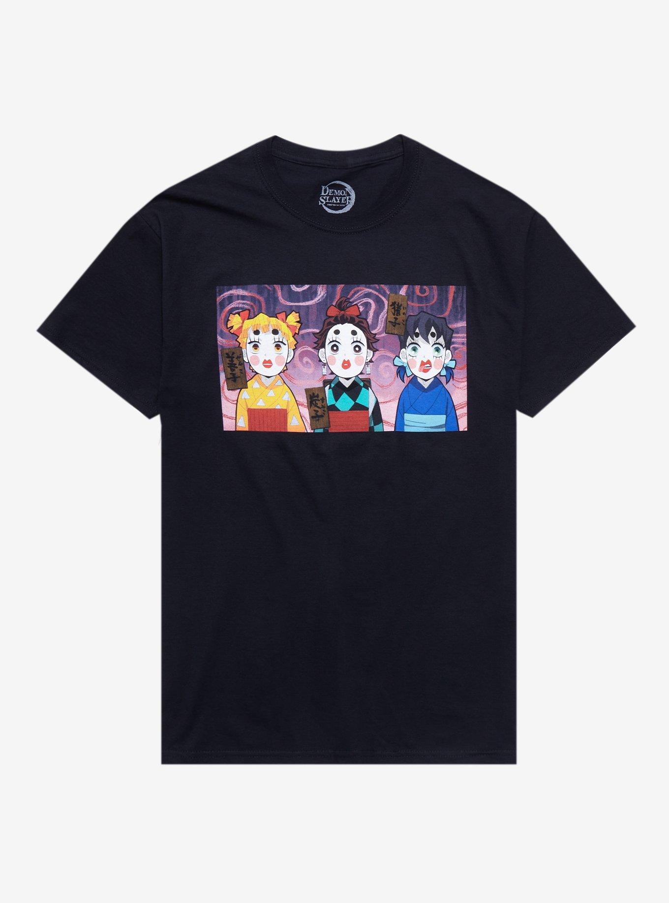 Demon Slayer: Kimetsu No Yaiba Entertainment District Arc Disguise T-Shirt, MULTI, hi-res