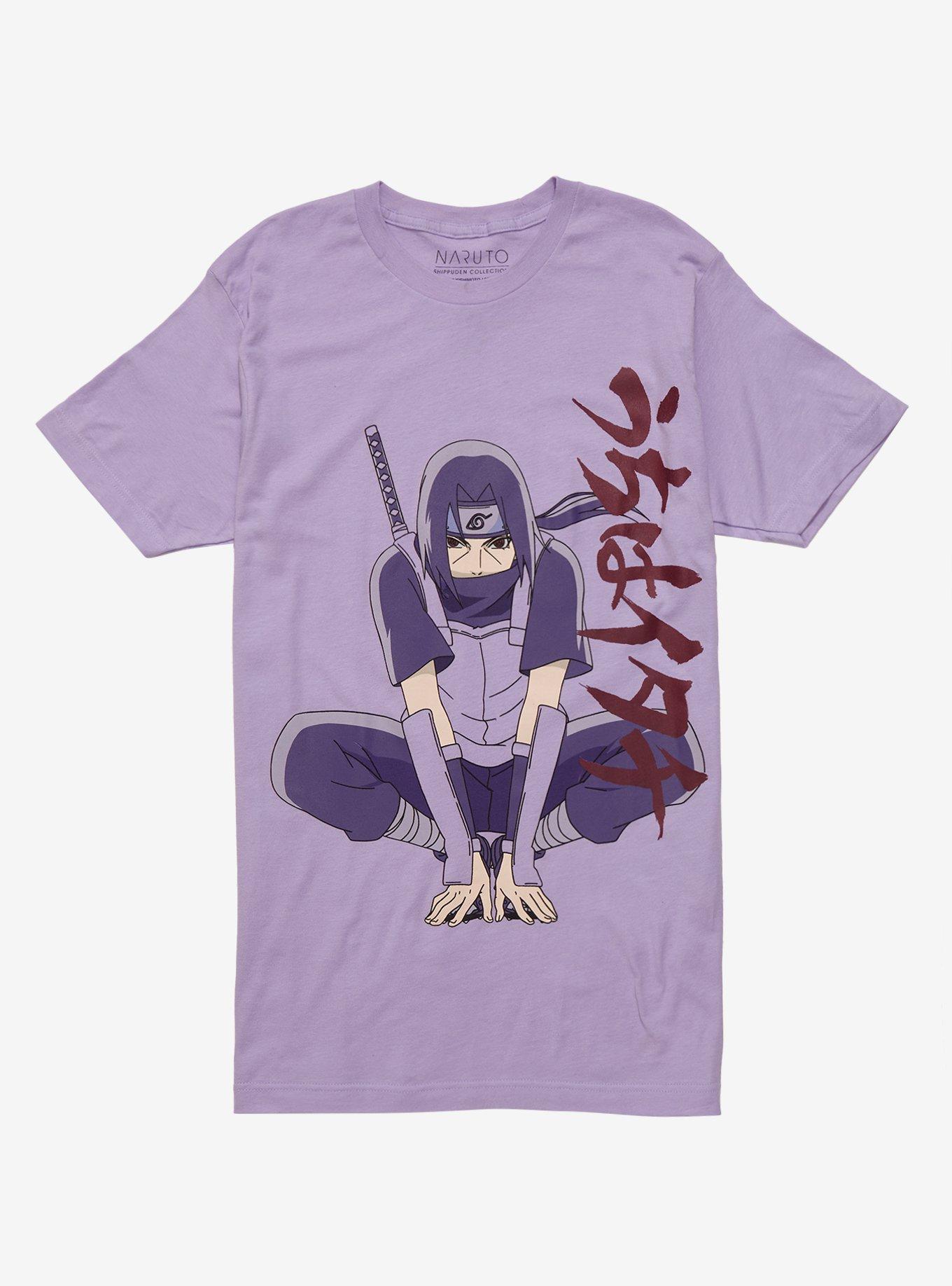 Naruto anime cartoon children's t-shirt Uchiha Sasuke Itachi