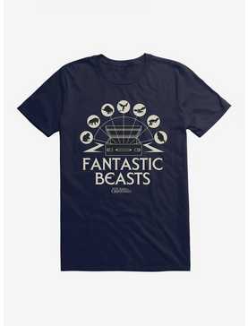 Fantastic Beasts Luggage Creature Icons T-Shirt, , hi-res