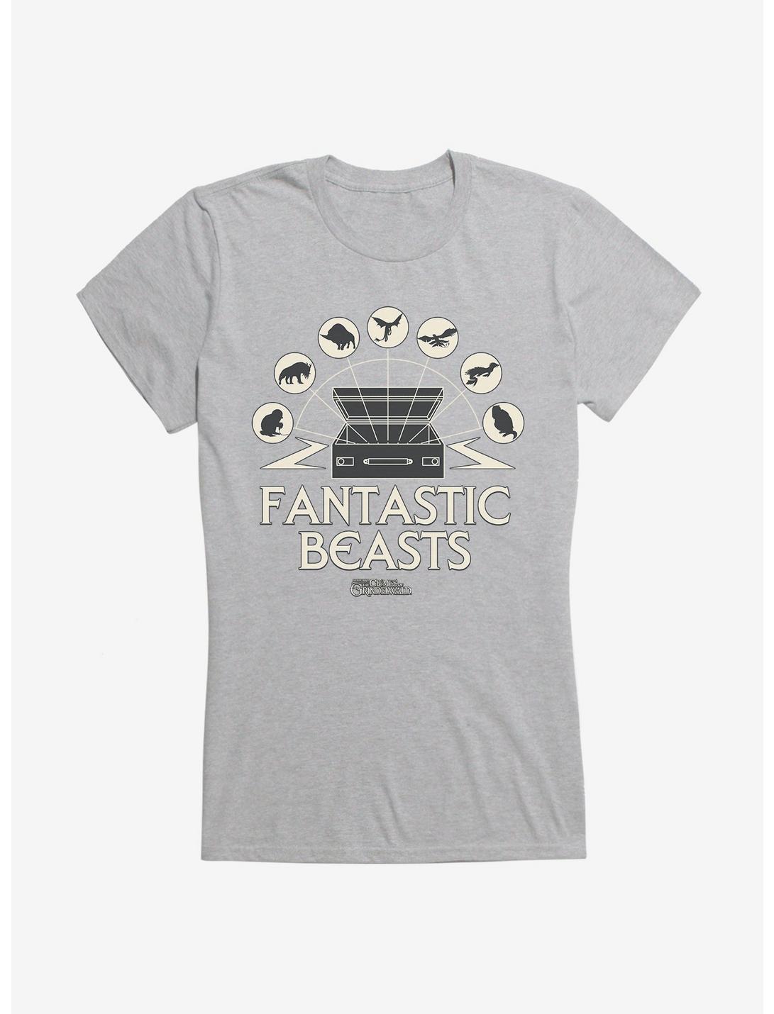 Fantastic Beasts Luggage Creature Icons Girls T-Shirt, , hi-res