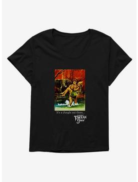 Tarzan And Jane® It's A Jungle Out There Womens T-Shirt Plus Size, , hi-res