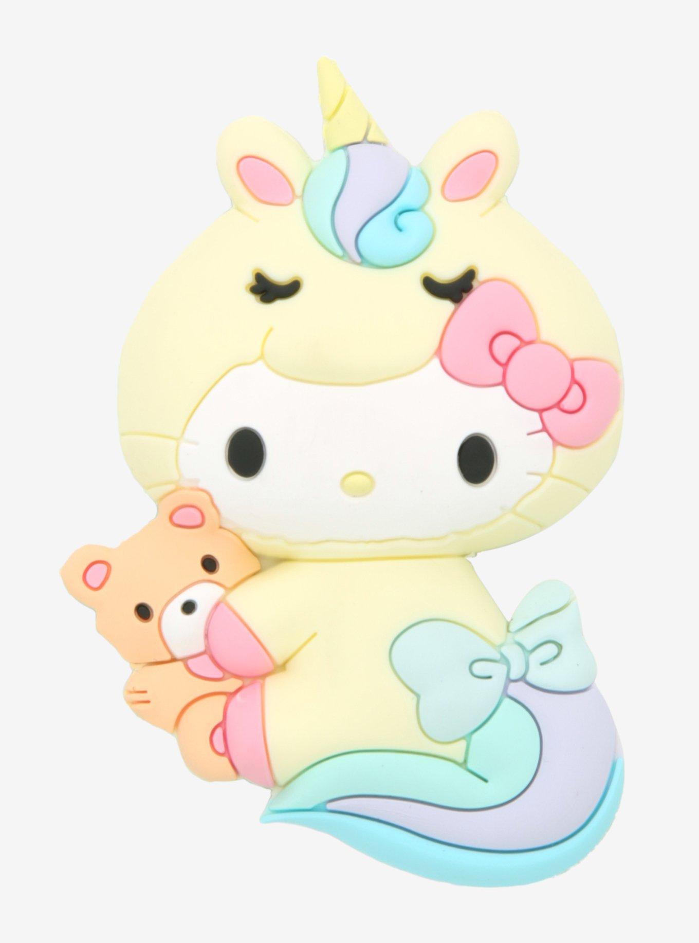 Hello Kitty Pastel Unicorn Magnet, , hi-res
