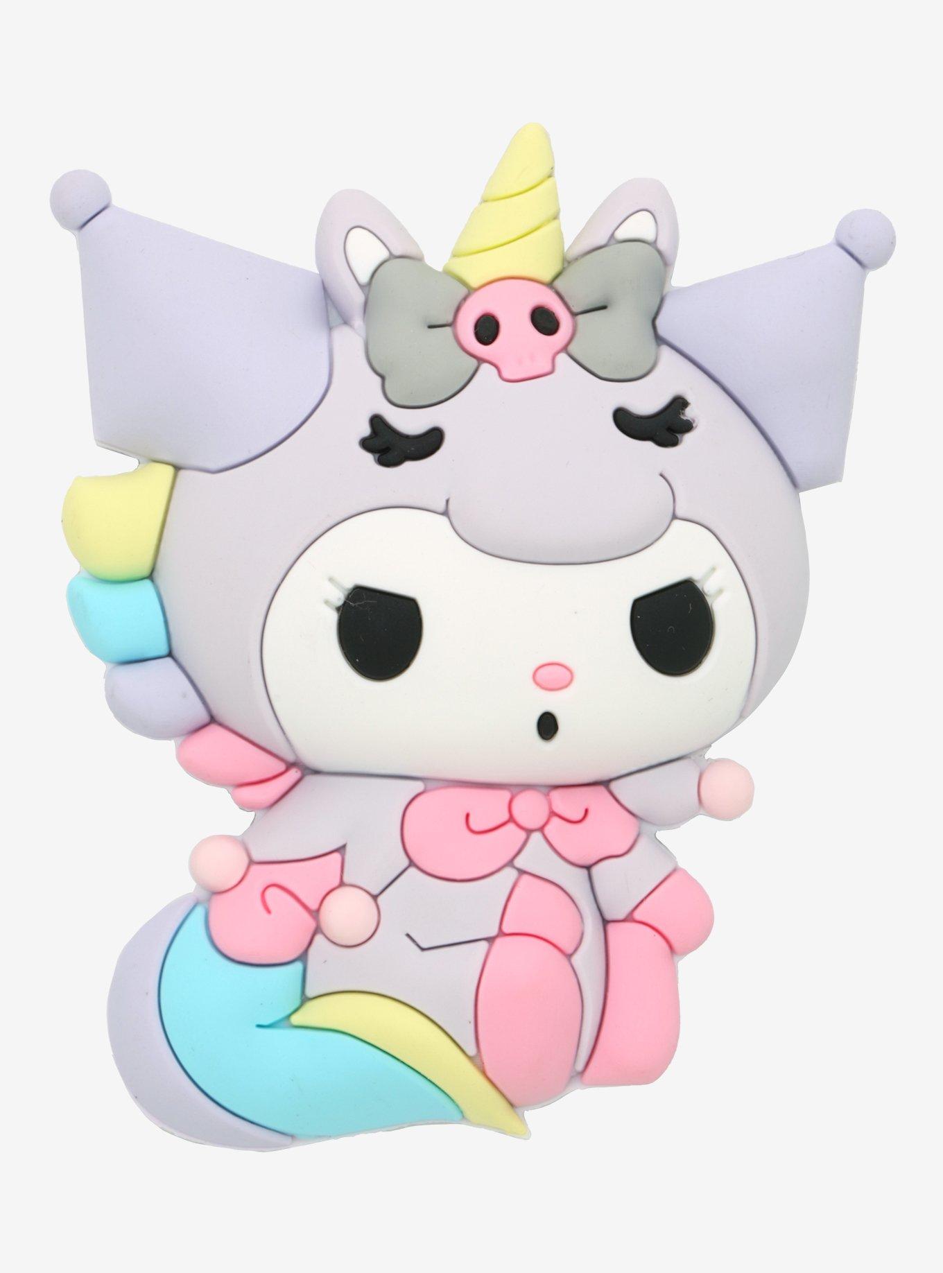 Kuromi Pastel Unicorn Magnet, , hi-res