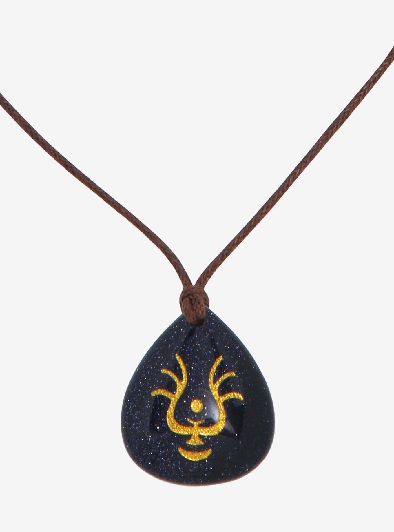 Studio Ghibli Castle in the Sky Crystal Replica Necklace - BoxLunch Exclusive, , hi-res