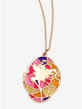 Pretty Guardian Sailor Moon Sailor Moon Silhouette Stained Glass Necklace - BoxLunch Exclusive, , hi-res