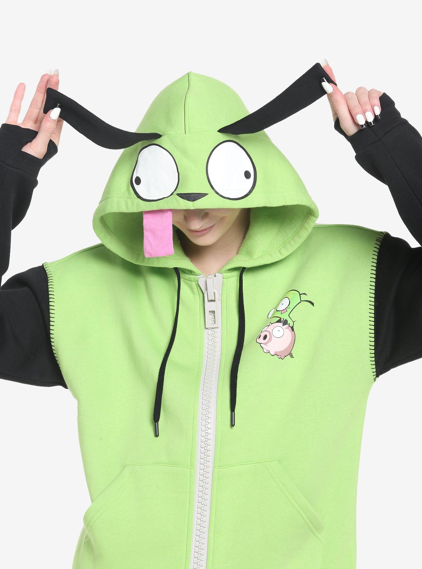 Invader Zim Gir Cosplay Girls Hoodie Hot Topic