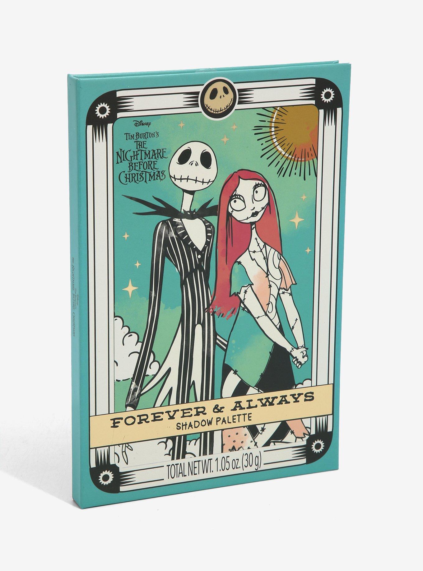 Disney The Nightmare Before Christmas Jack Skellington & Sally Forever & Always Eyeshadow Palette - BoxLunch Exclusive , , hi-res