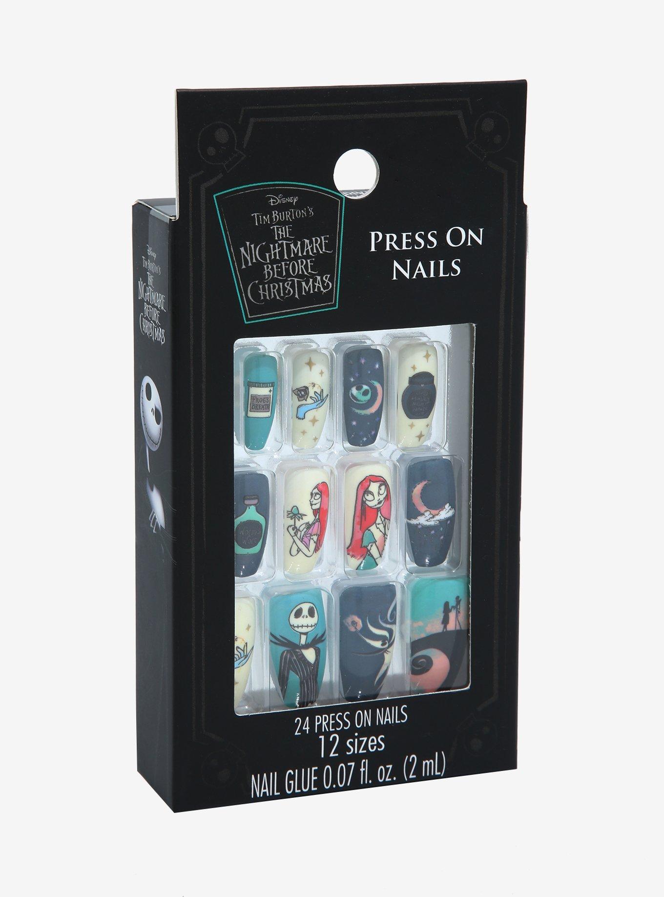 Disney The Nightmare Before Christmas Mystic Sally Press on Nails - BoxLunch Exclusive, , hi-res