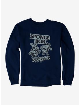 SpongeBob SquarePants Punk Band Sweatshirt, NAVY, hi-res