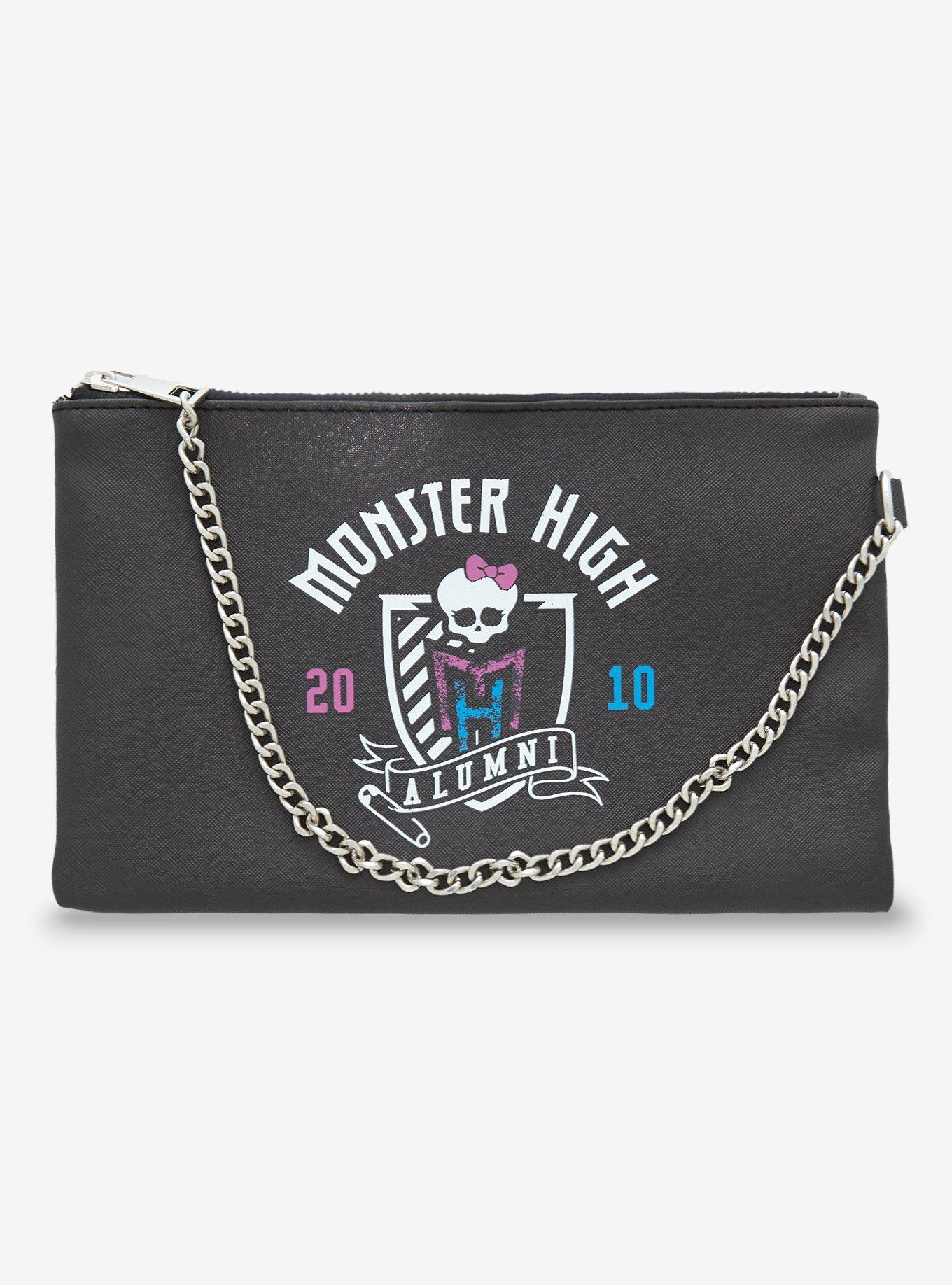 Monster High Alumni Plaid Makeup Bag, , hi-res