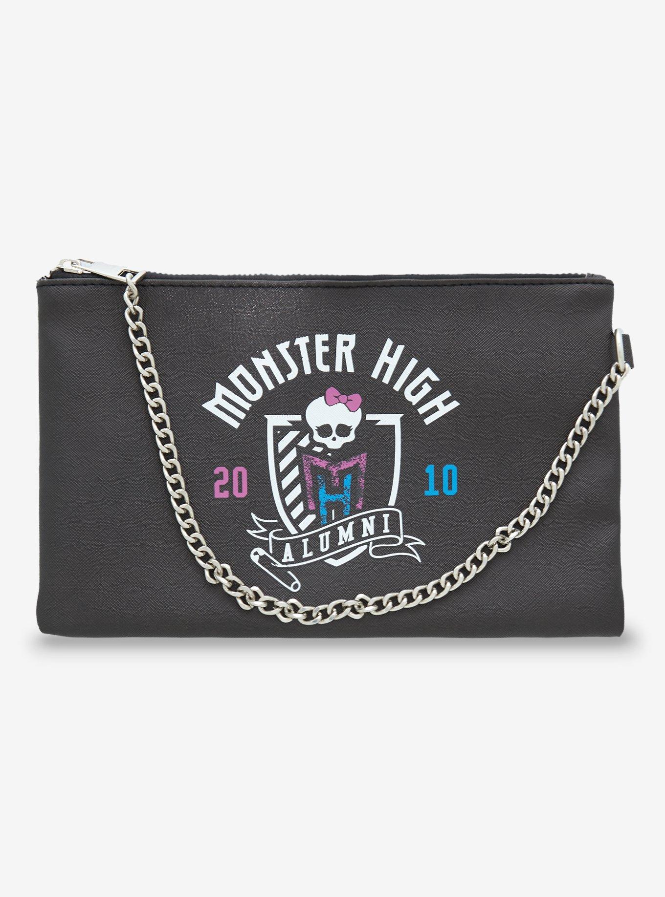 Monster High Alumni Plaid Makeup Bag