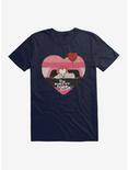 IT Heart Float T-Shirt, NAVY, hi-res