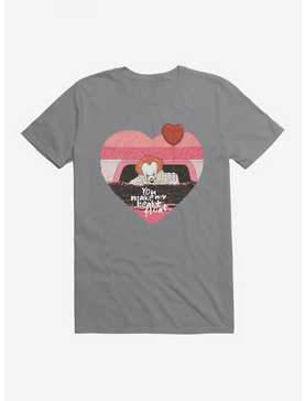 IT Heart Float T-Shirt, STORM GREY, hi-res