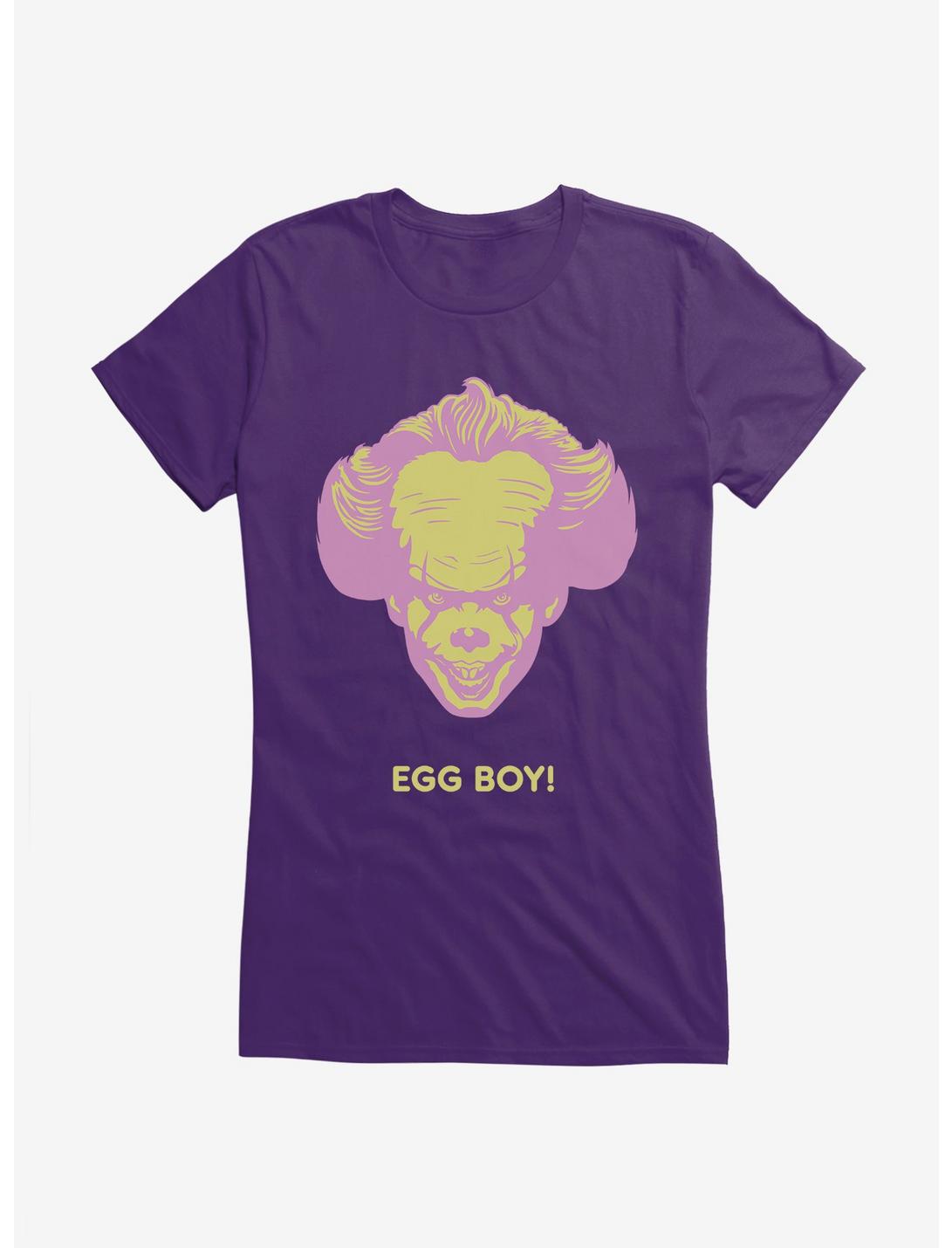 IT Egg Boy Girls T-Shirt, PURPLE, hi-res