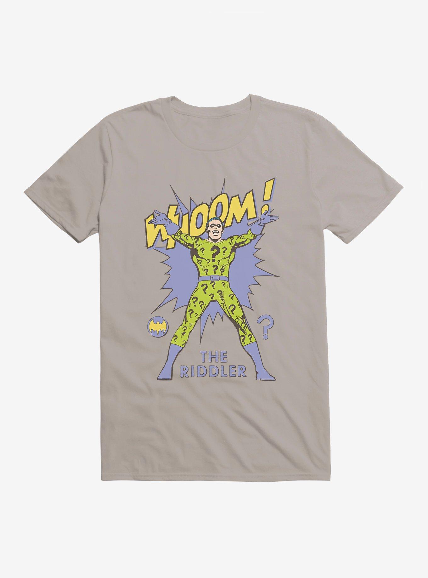 DC Comics Batman The Riddler T-Shirt, LIGHT GREY, hi-res