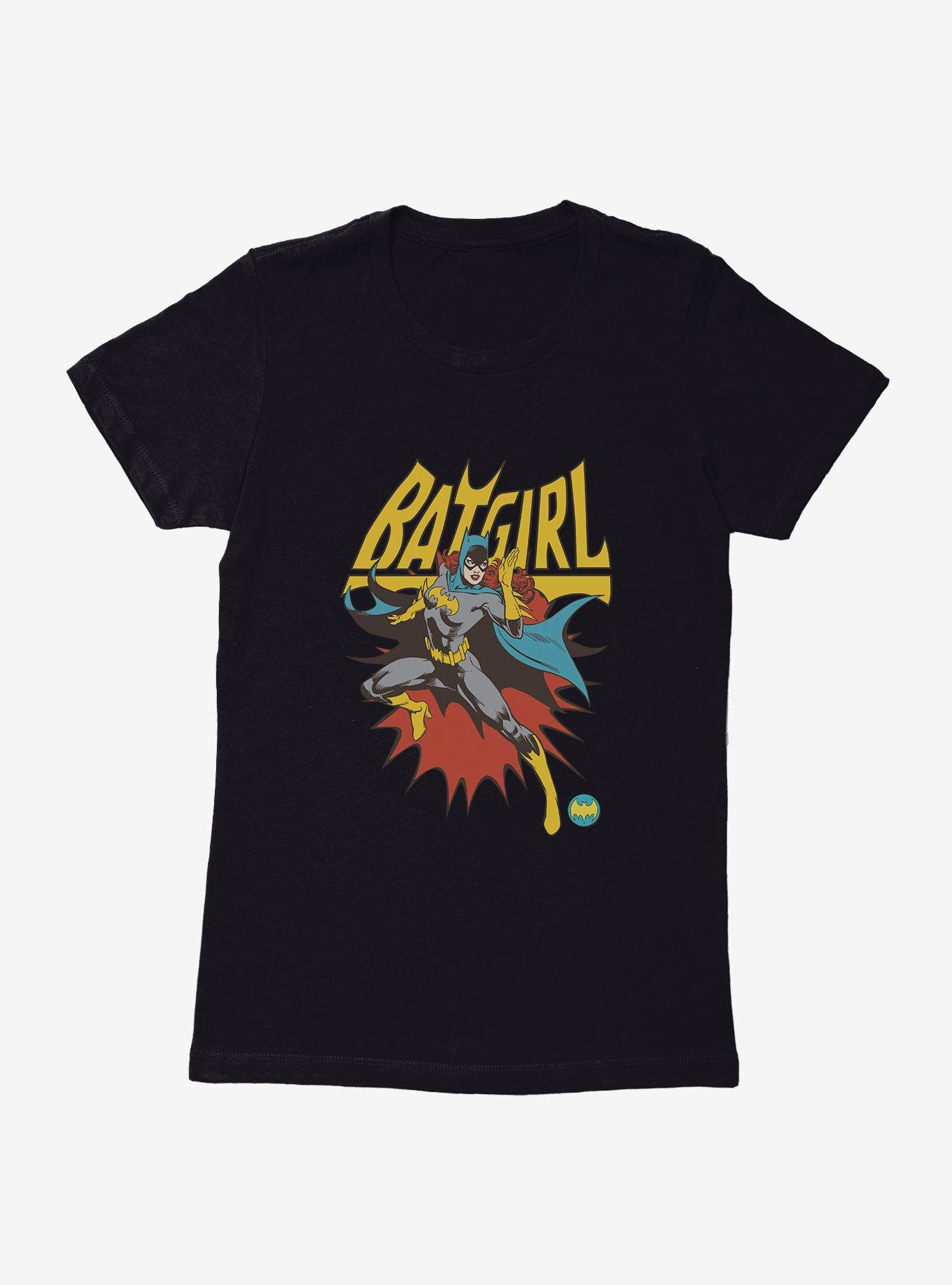 DC Comics Batman Batgirl Action Portrait Womens T-Shirt, , hi-res