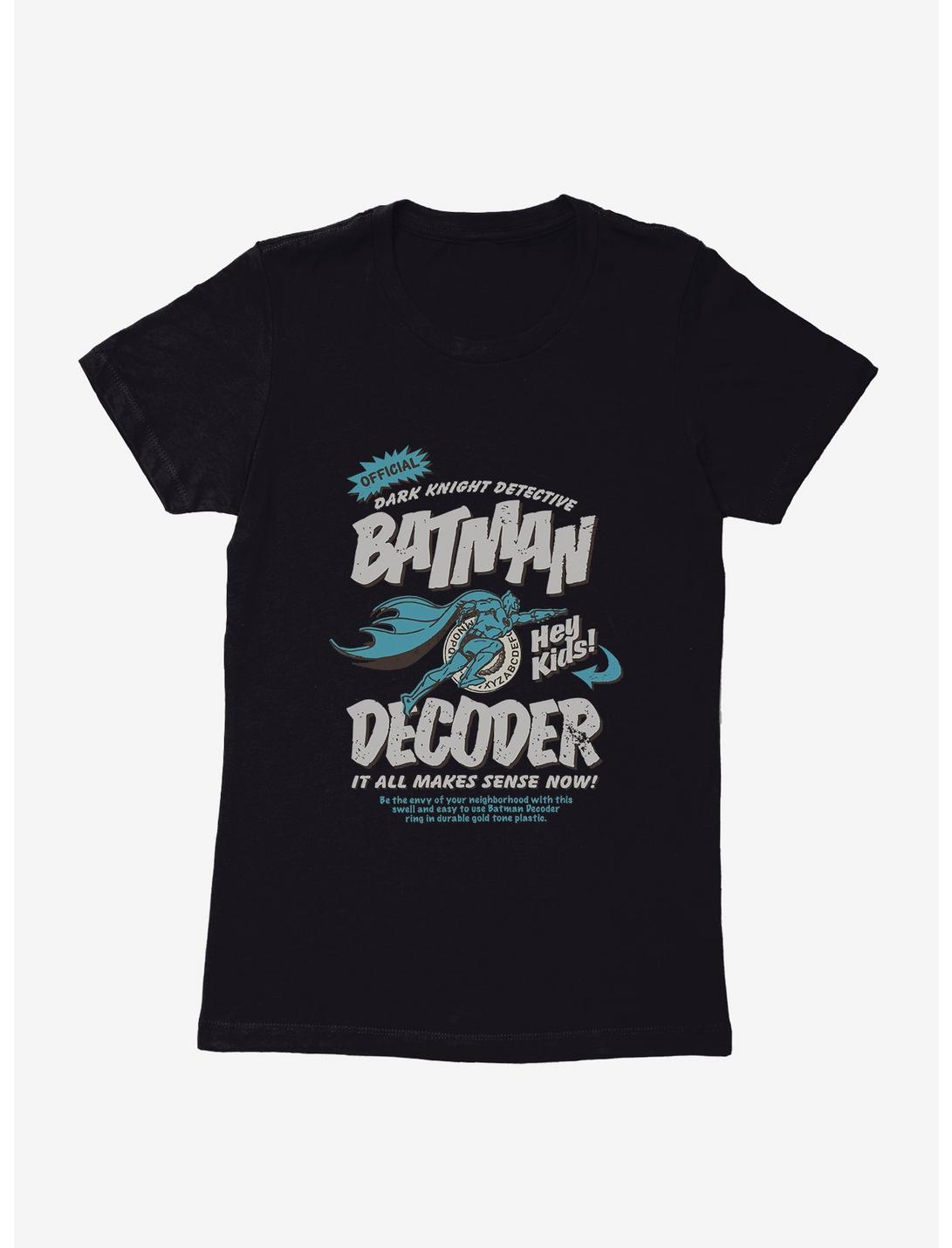 DC Comics Batman Decoder Ad Womens T-Shirt, , hi-res