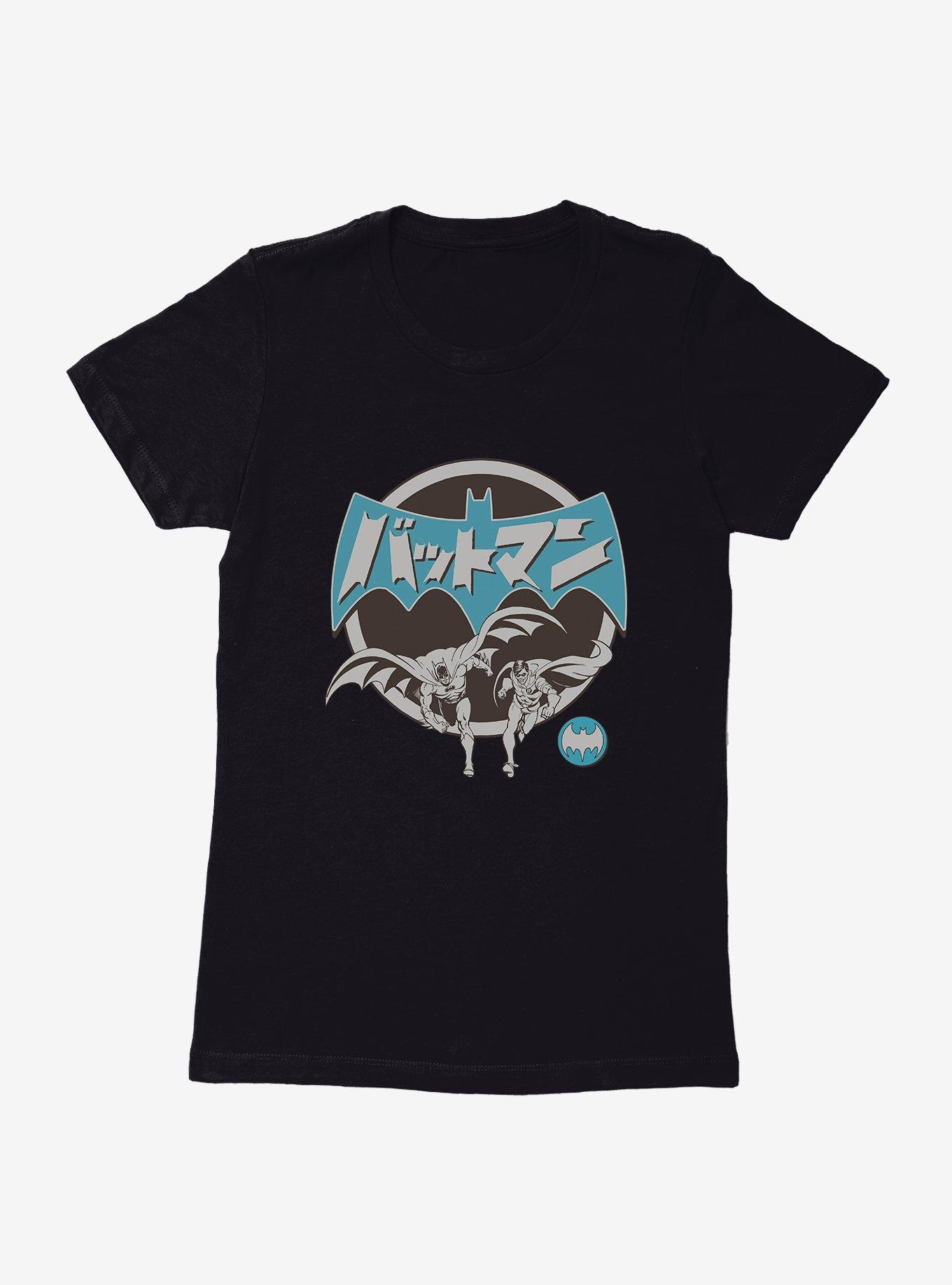 DC Comics Batman Japanese Text Womens T-Shirt, , hi-res