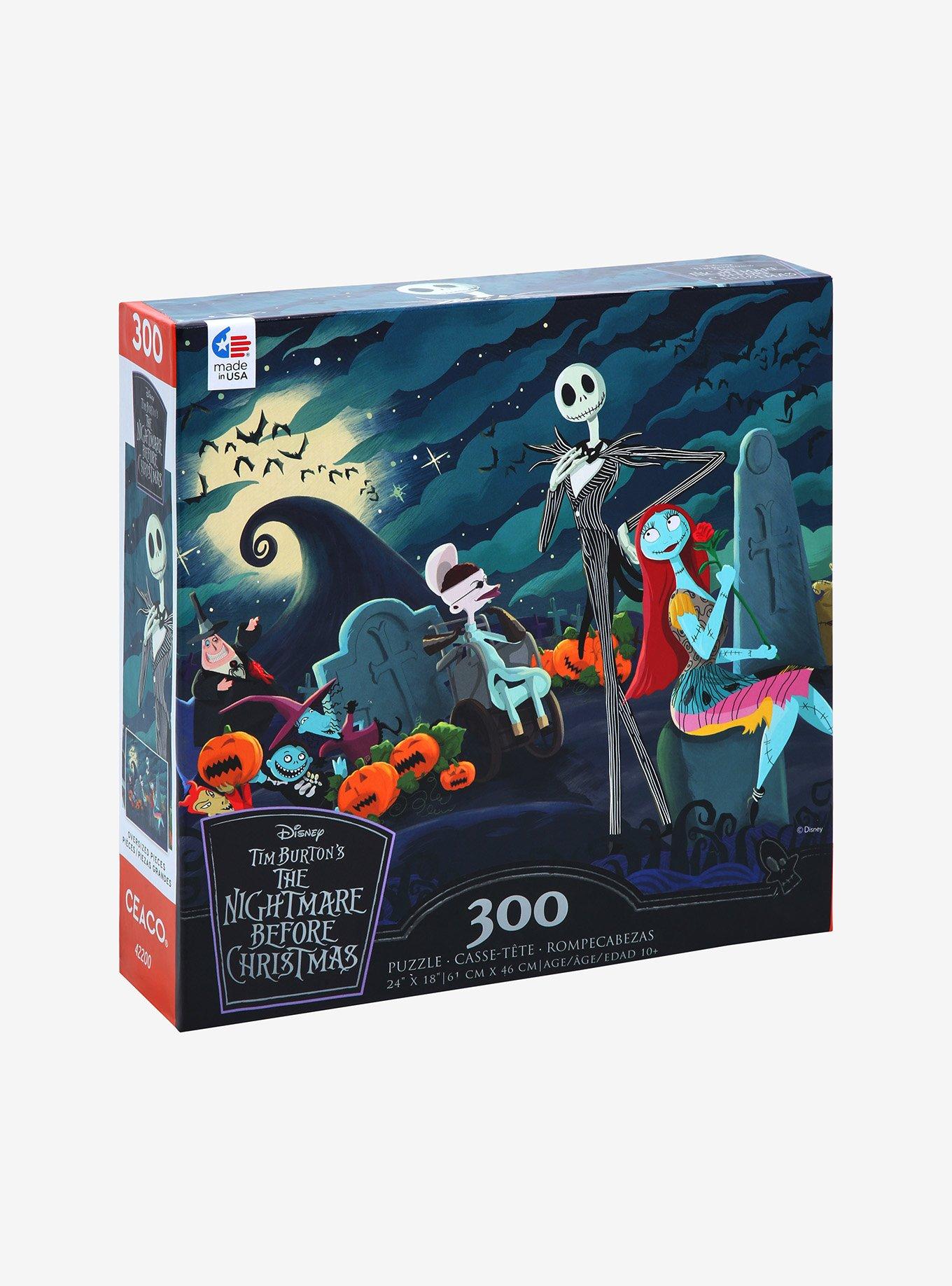 The Nightmare Before Christmas Graveyard Party Puzzle, , hi-res