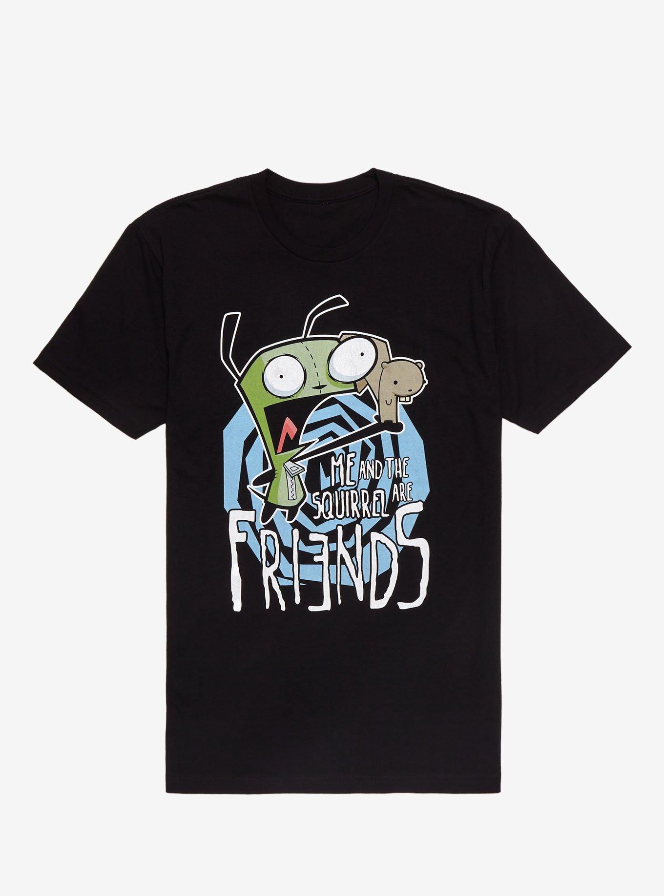 Invader Zim GIR & Squirrel Friends T-Shirt