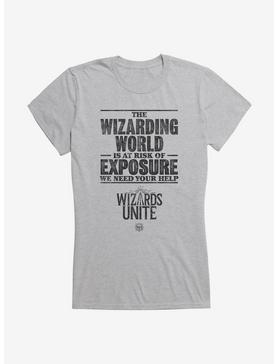 Harry Potter: Wizards Unite We Need Your Help Girls T-Shirt, , hi-res