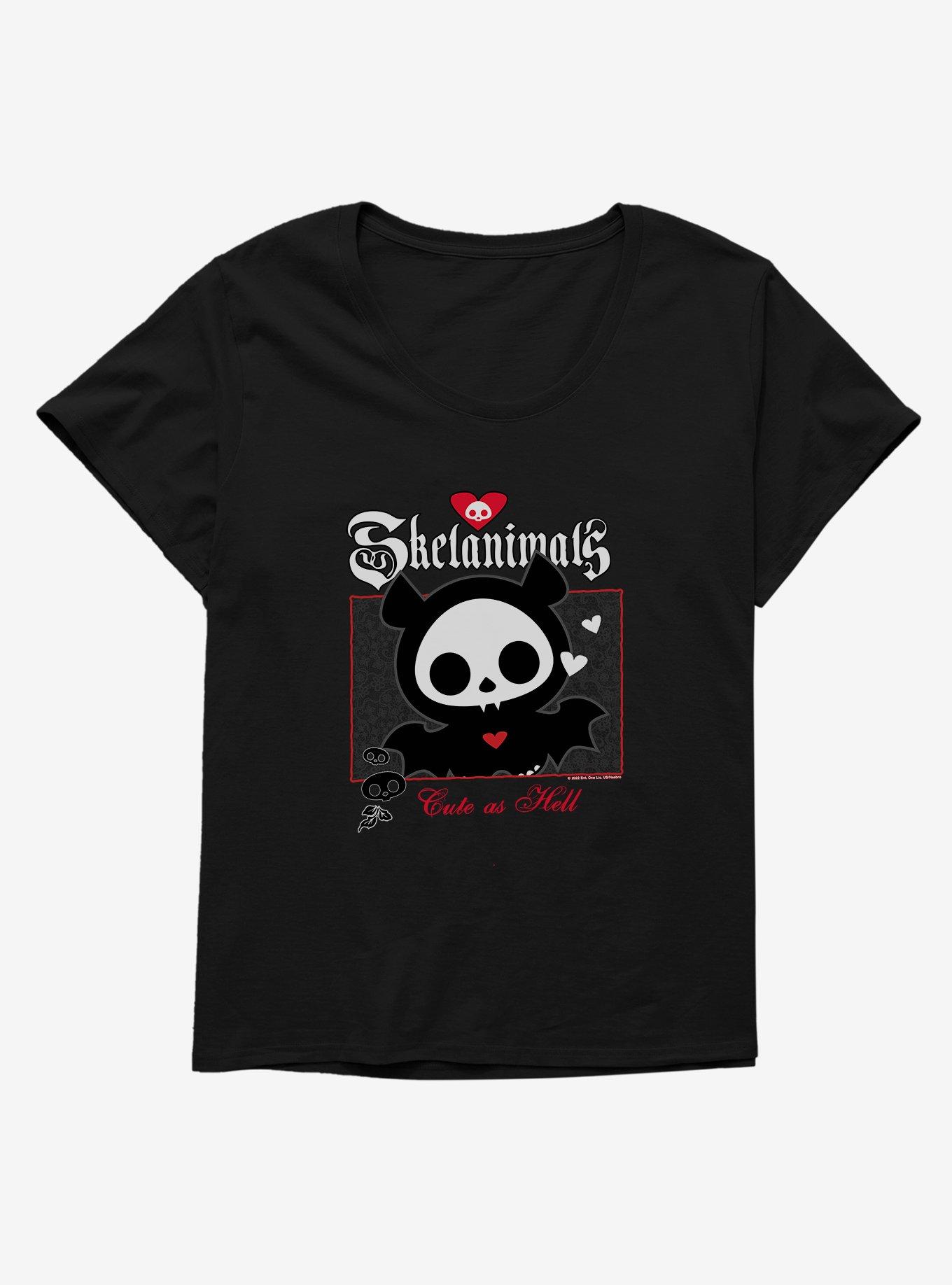 Skelanimals Cute As Hell Girls T-Shirt Plus Size, , hi-res