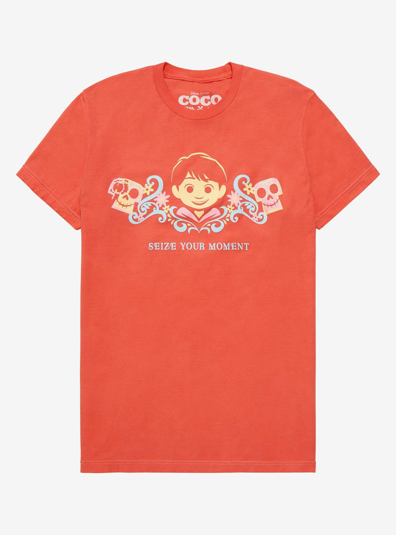 Disney Pixar Coco Miguel Seize Your Moment Tonal Women's T-Shirt - BoxLunch  Exclusive