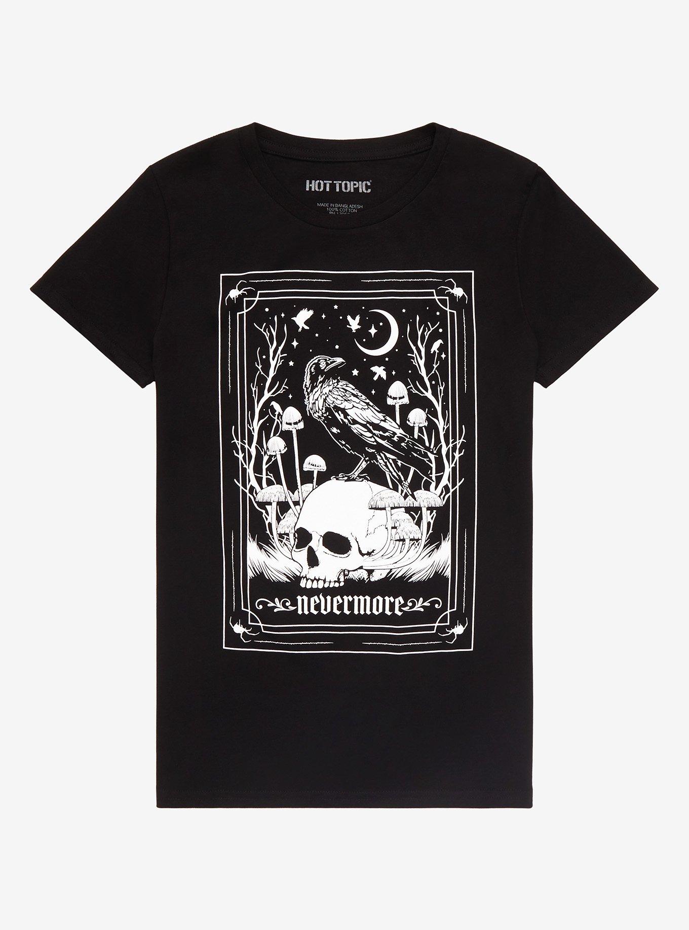 Tarot Card Nevermore Girls T-Shirt, MULTI, hi-res