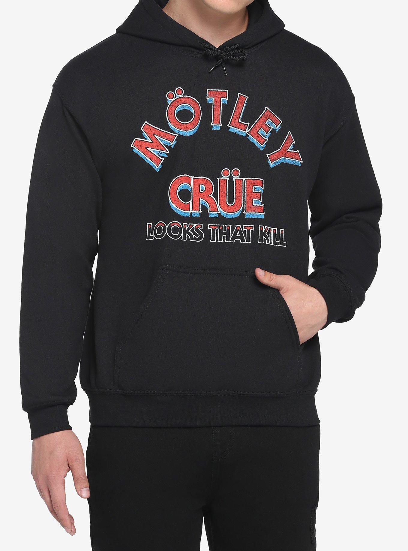 Motley Crue Looks That Kill Hoodie, BLACK, hi-res