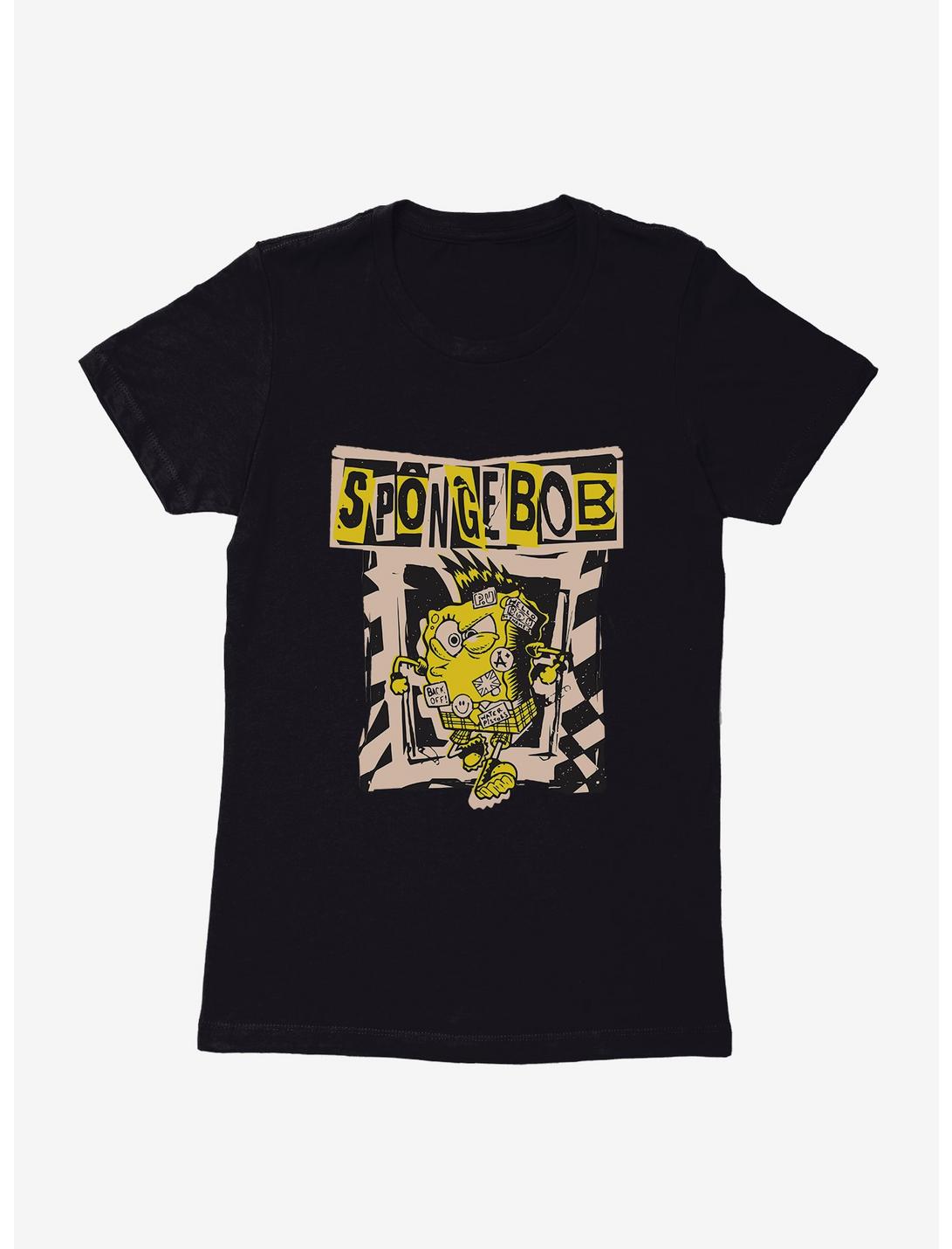 SpongeBob SquarePants Punk Attitude Womens T-Shirt, , hi-res