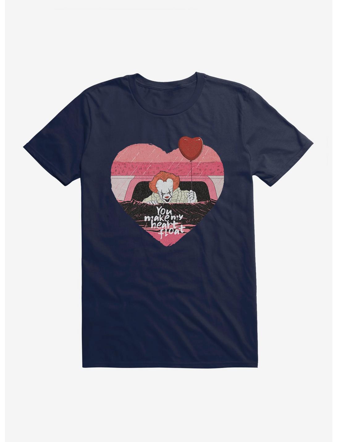 IT Heart Float T-Shirt, MIDNIGHT NAVY, hi-res