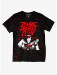 Zombie Makeout Club Knife Splatter Boyfriend Fit Girls T-Shirt, MULTI, hi-res