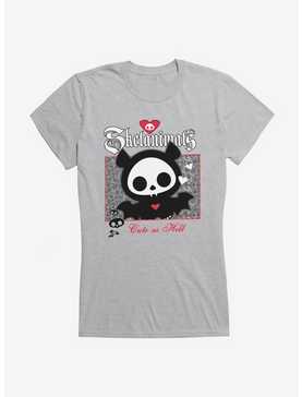Skelanimals Cute As Hell Girls T-Shirt, HEATHER, hi-res