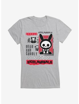 Skelanimals Dead And Cuddly Girls T-Shirt, HEATHER, hi-res