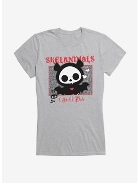 Skelanimals I Still Bite Girls T-Shirt, HEATHER, hi-res