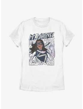 Marvel Ms. Marvel Doodle Kamala Womens T-Shirt, , hi-res