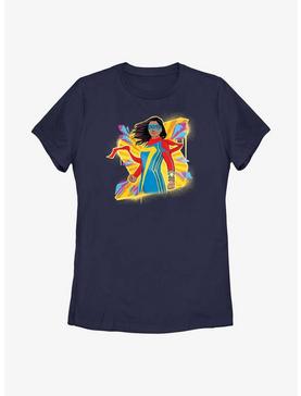 Marvel Ms. Marvel Graffiti Womens T-Shirt, , hi-res