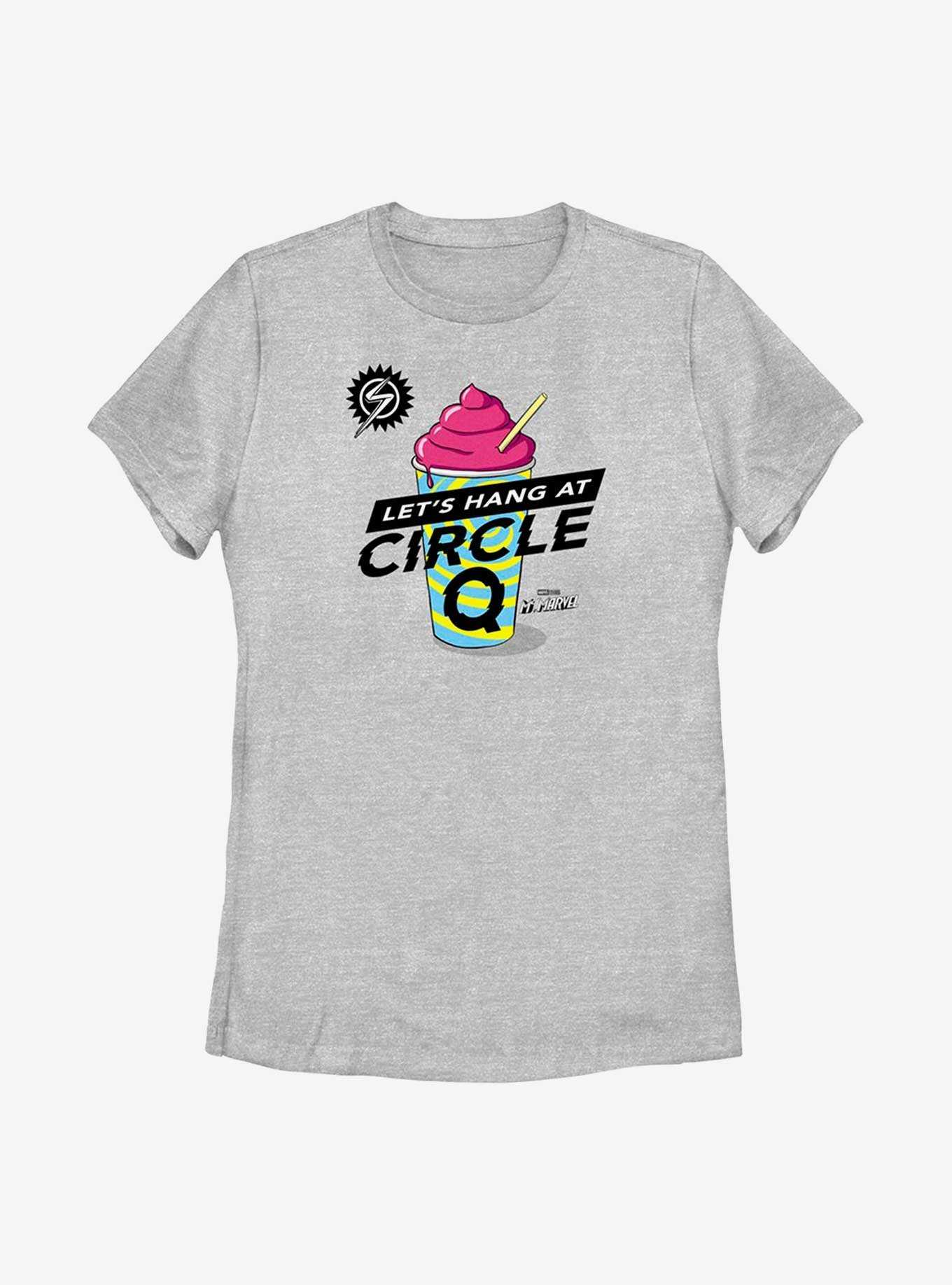 Marvel Ms. Marvel Hang At Circle Q Womens T-Shirt, , hi-res