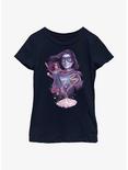 Marvel Ms. Marvel House Of Mirrors Youth Girls T-Shirt, NAVY, hi-res