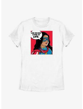Marvel Ms. Marvel Idea Come To Life Womens T-Shirt, , hi-res