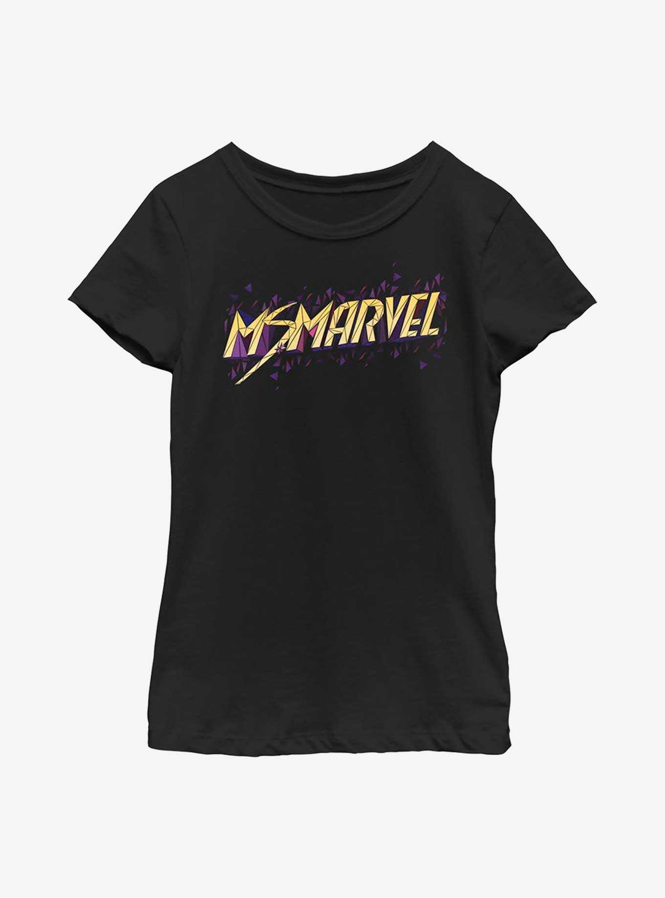Marvel Ms. Marvel Polygons Youth Girls T-Shirt, , hi-res