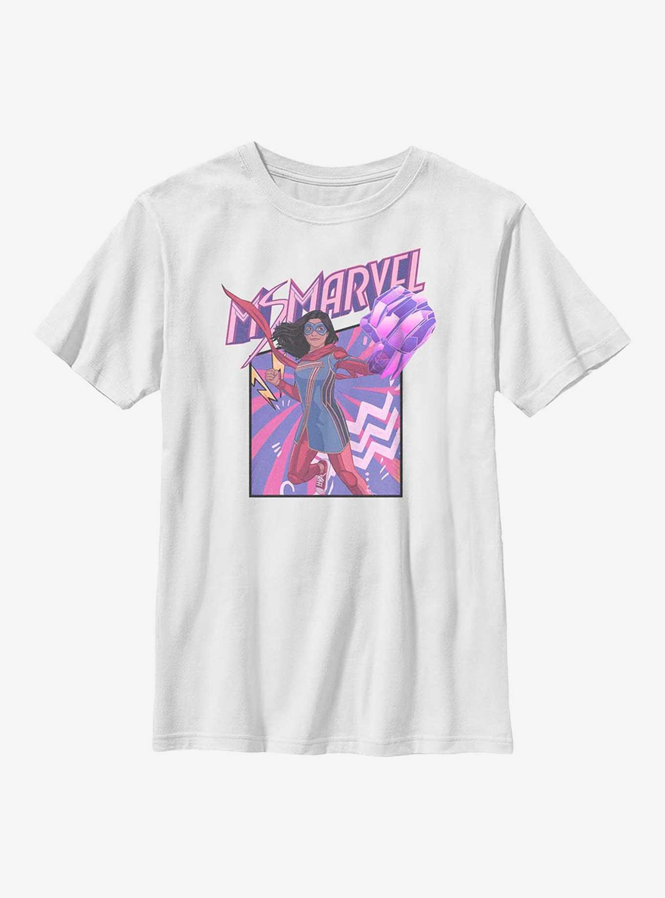 Marvel Ms. Marvel Fist Panel Youth T-Shirt, , hi-res