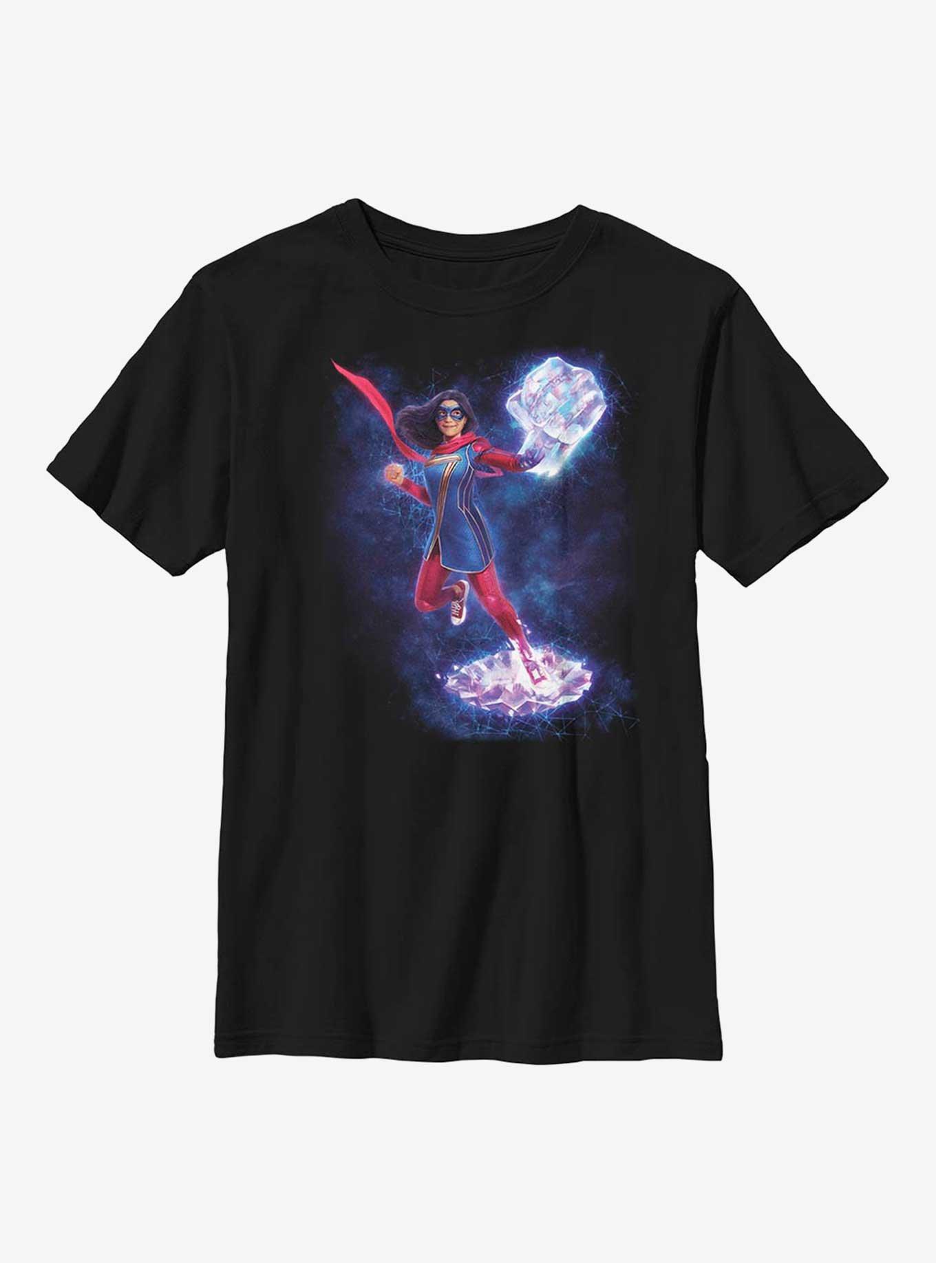 Marvel Ms. Marvel Hero Big Fist Youth T-Shirt, , hi-res