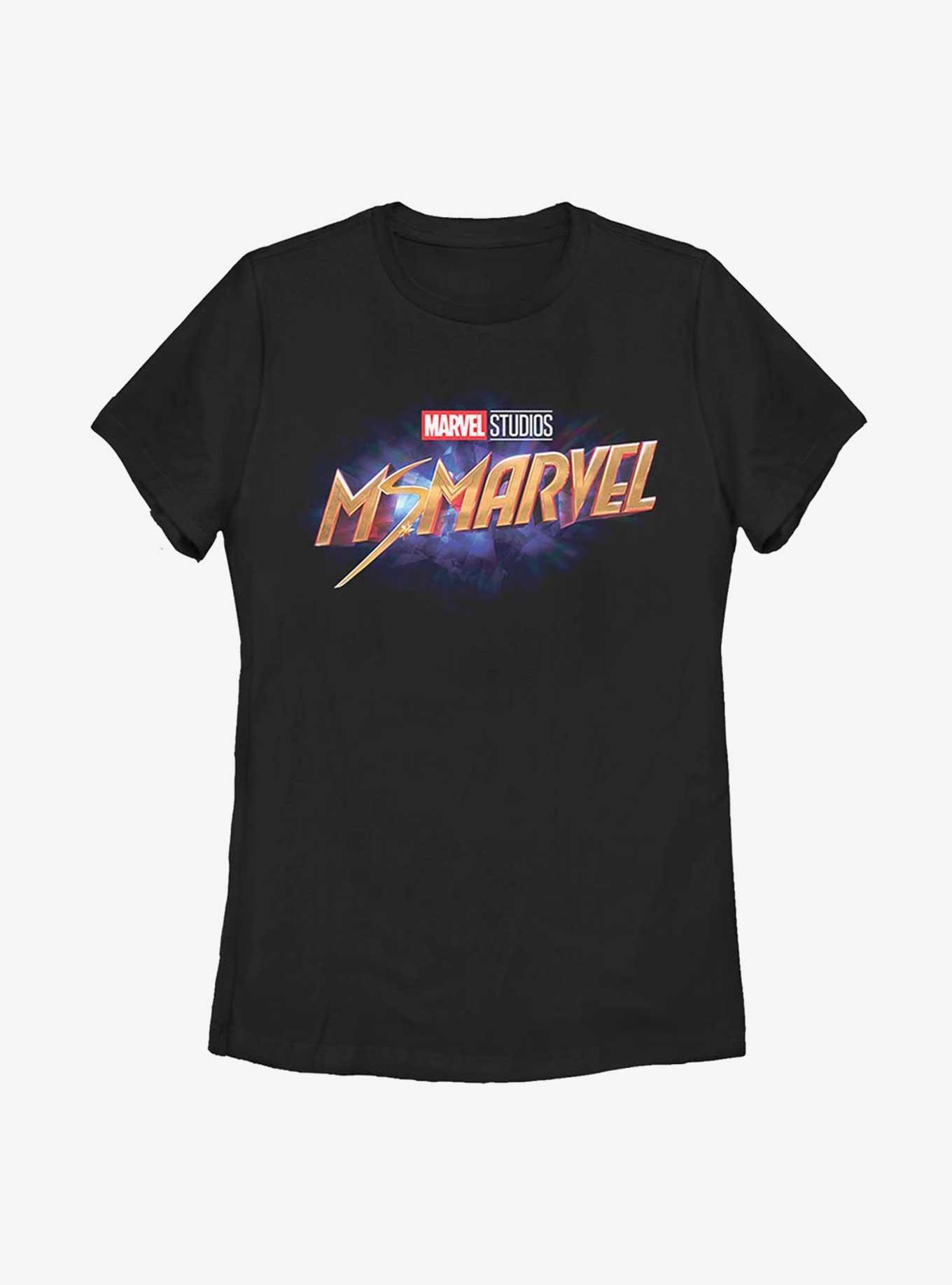 Marvel Ms. Marvel Logo Womens T-Shirt, , hi-res
