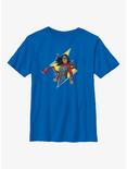 Marvel Ms. Marvel Lightning Doodle Youth T-Shirt, ROYAL, hi-res
