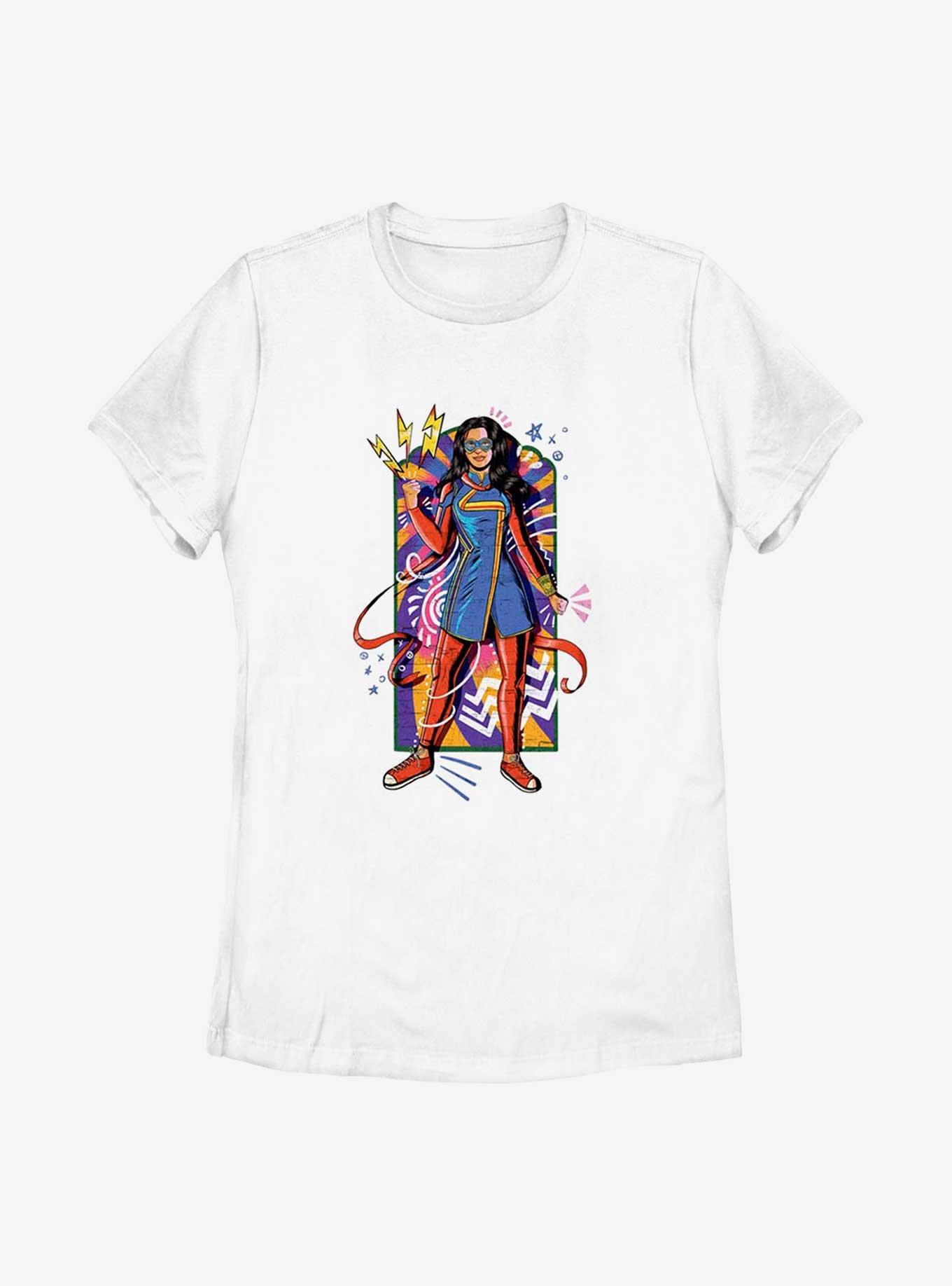 Marvel Ms. Marvel Sketchy Kamala Womens T-Shirt, , hi-res