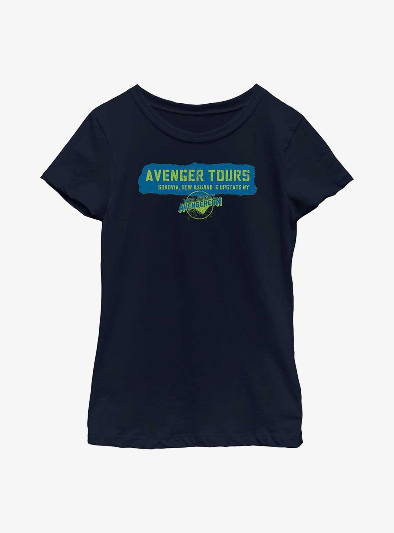 Marvel Ms. Marvel Avenger Tours Avengercon Youth Girls T-Shirt, , hi-res